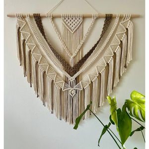 دیوارکوب مکرومه بافی دکوراتیو طرح آرین