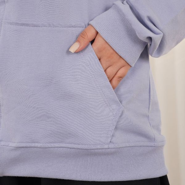 سویشرت دورس ساده یاسی پاد