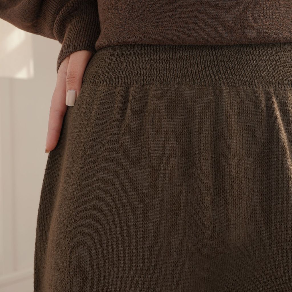 خرید انلاین شلوار بافت ساده بهار پاد