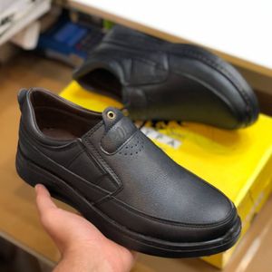 خرید آنلاین کفش چرم مردانه مدل پولو رنگ مشکی