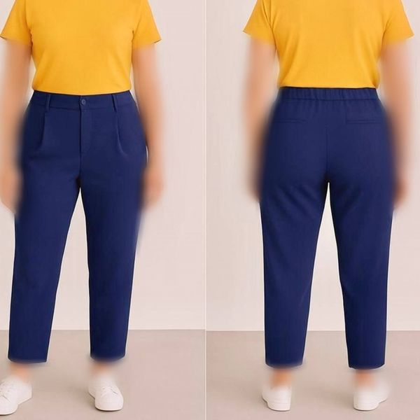 شلوار زنانه مازراتی گرم بالا سایز لارج و مدیوم