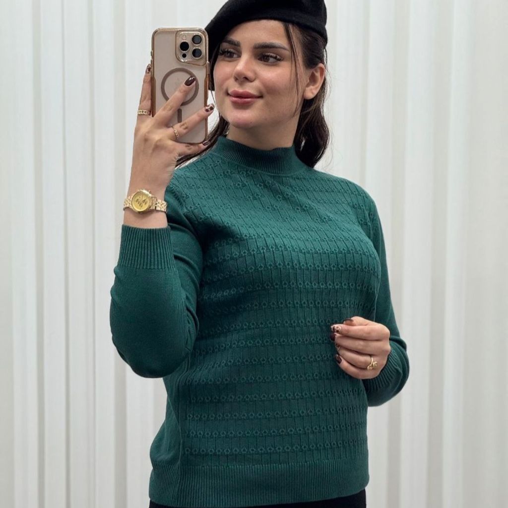 خرید انلاین بافت گرم بالا زنانه وارداتی کیفیت و تنخور عالی