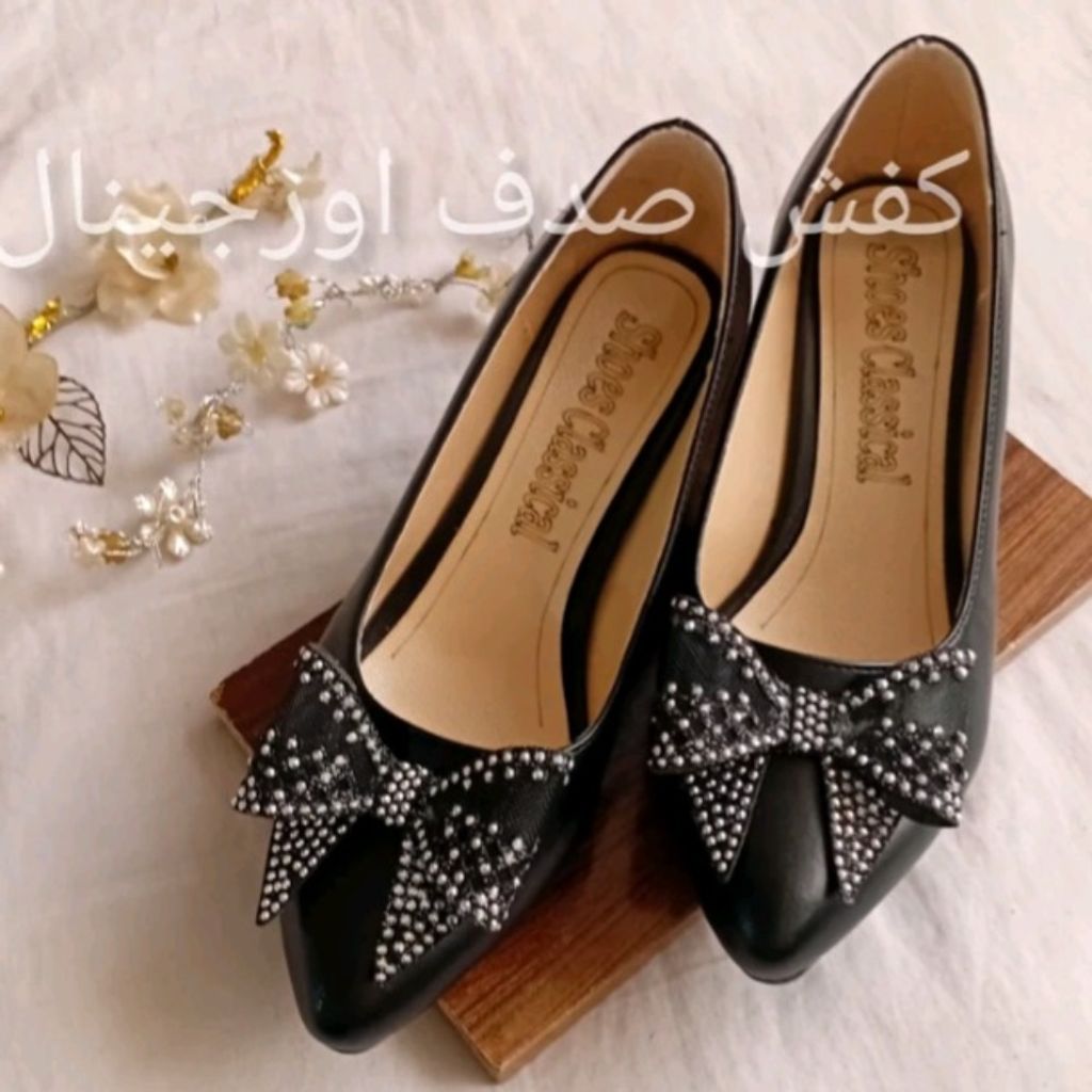 قیمت ارزان کفش زنانه مجلسی مدل پاپیون