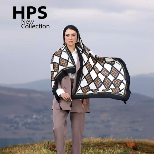 شال نخ اسپان بسیار شیک زنانه طرحدار منگوله دار با ارسال فوری