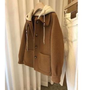 پالتو زنانه و دخترانه  کلاهدار طرح ستیا