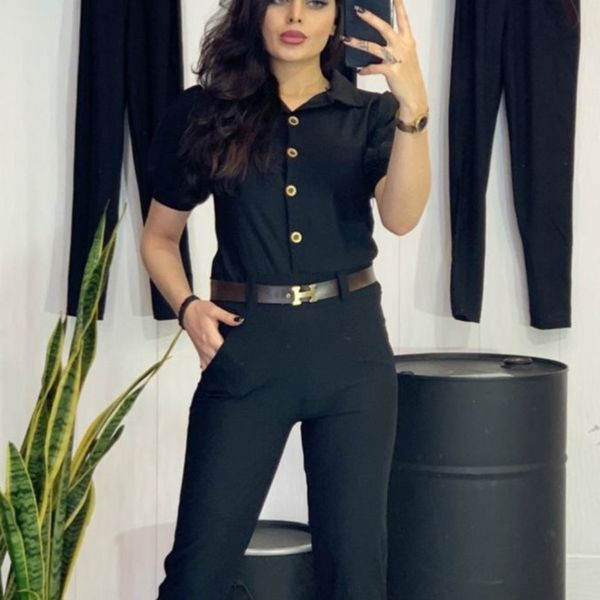 سرهمی آستین پفی