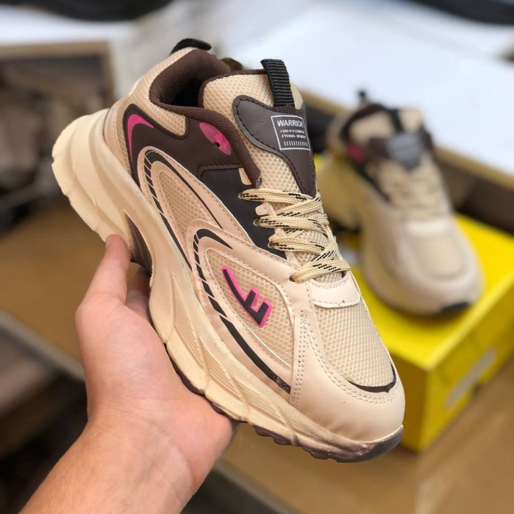 قیمت کفش طرح واریون زنانه رنگ کرم