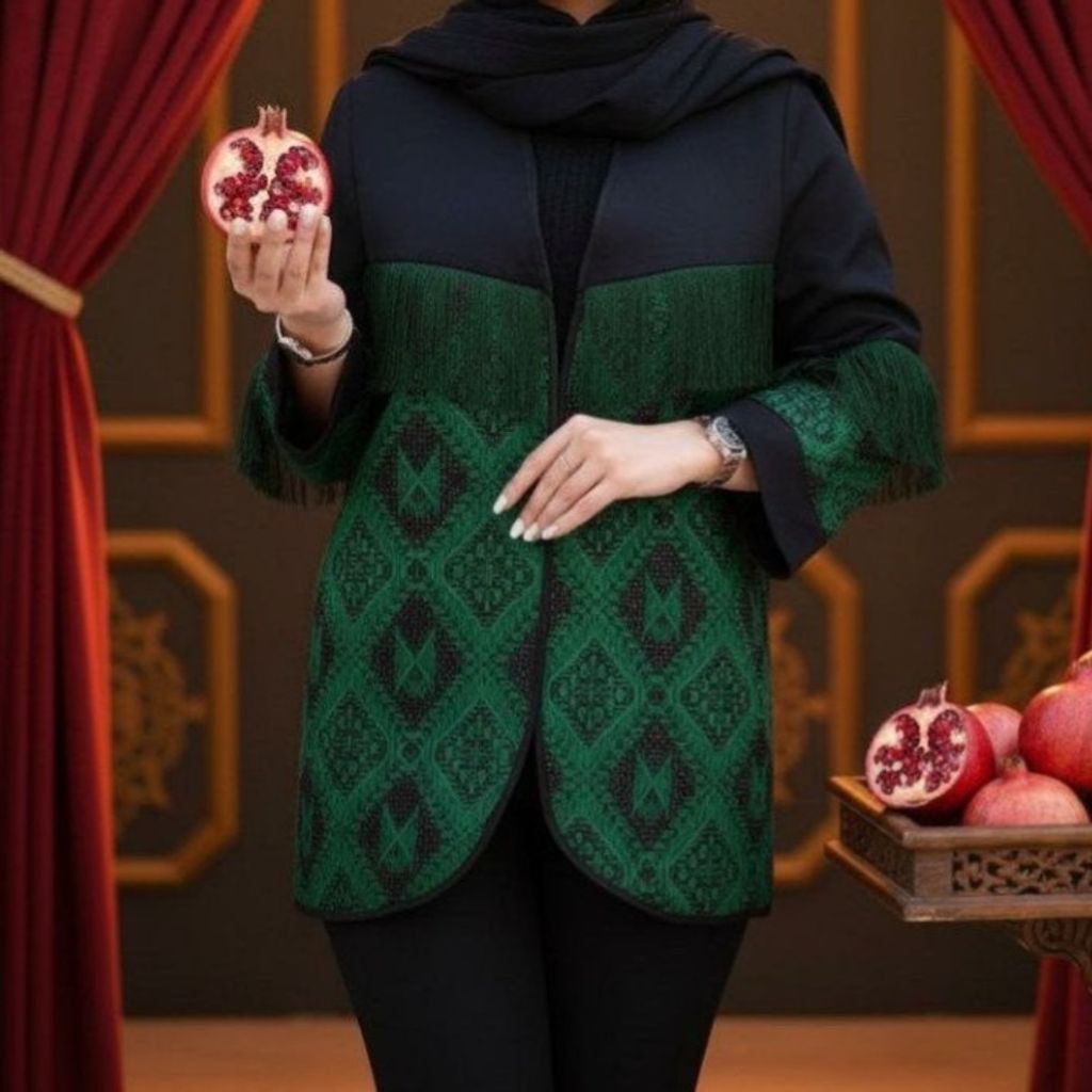 قیمت ارزان کت سوزن دوزی رکسانا نورا