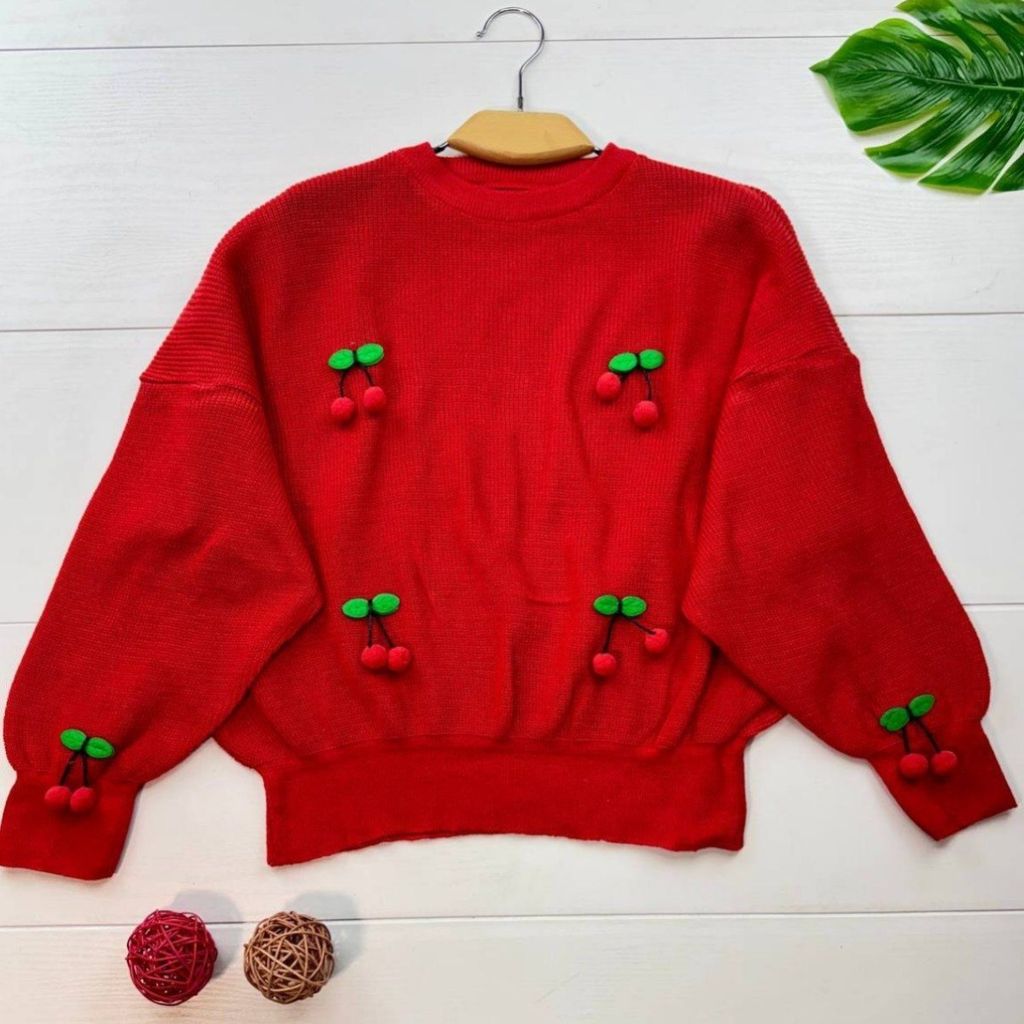 خرید آنلاین بلوز بافت گیلاسی نورا