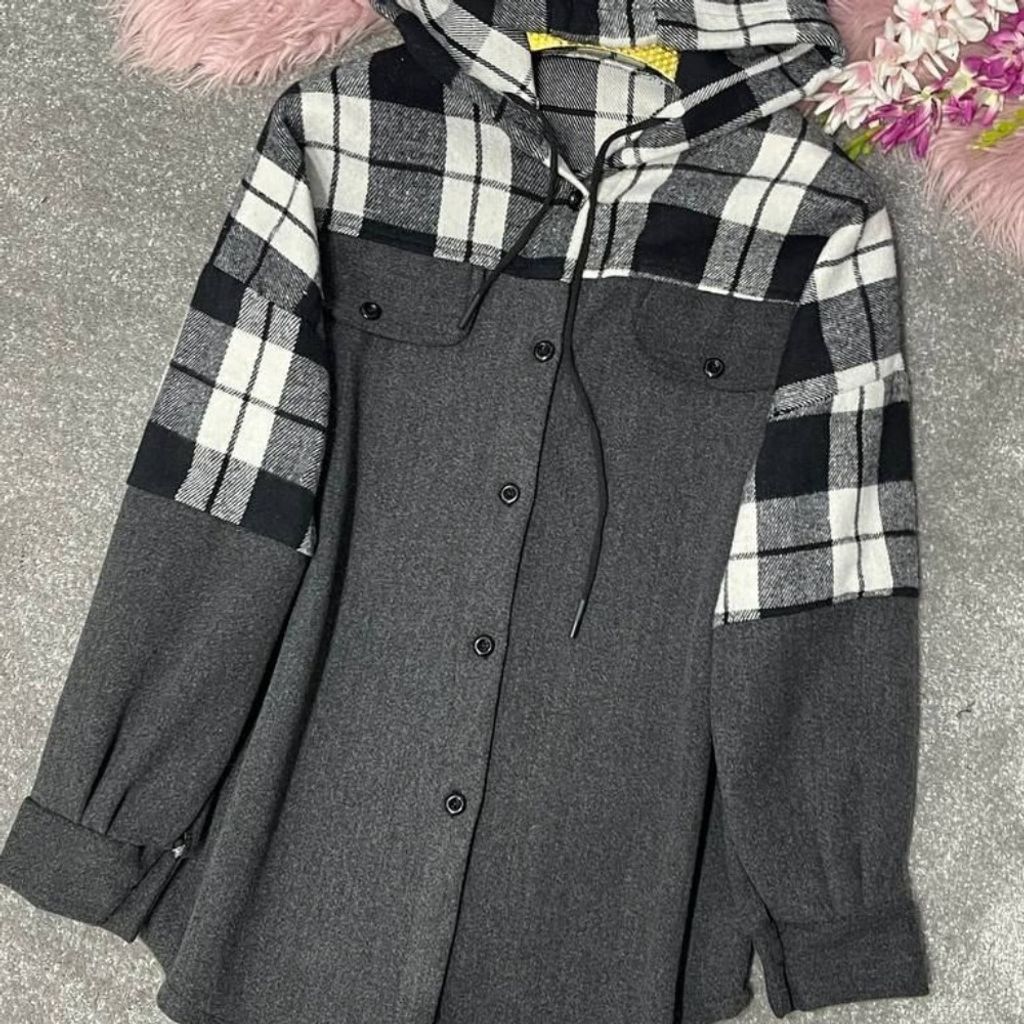 خرید اینترنتی پالتو ترکیبی 97035