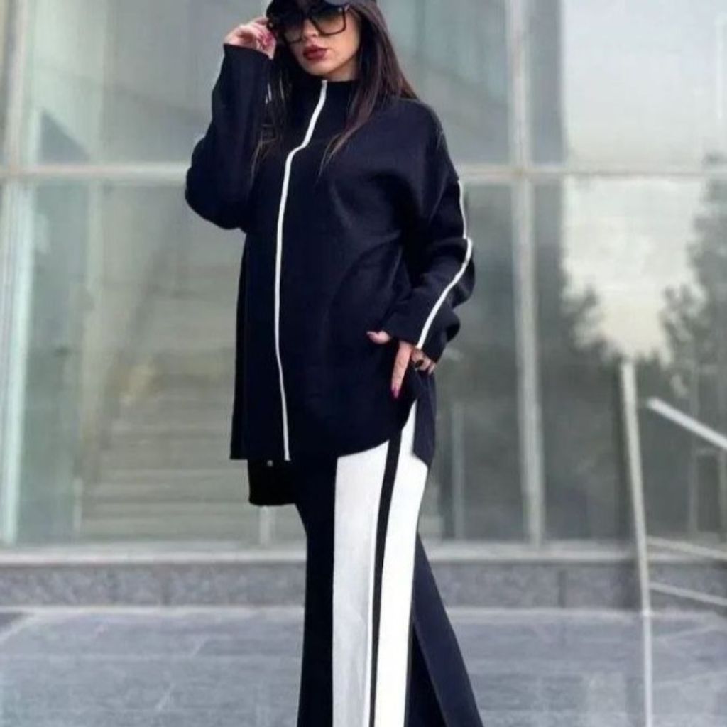 قیمت ست بافت بغل خط دار