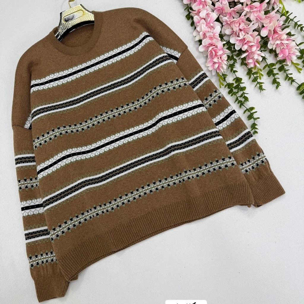 خرید اینترنتی بلوز بافت لش طرح شینا