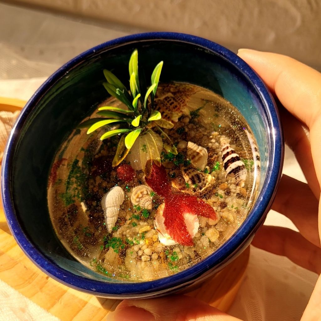 مشخصات حوضچه سفالی رزینی