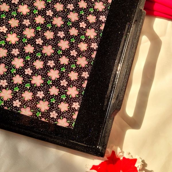 سینی چوبی مشکی