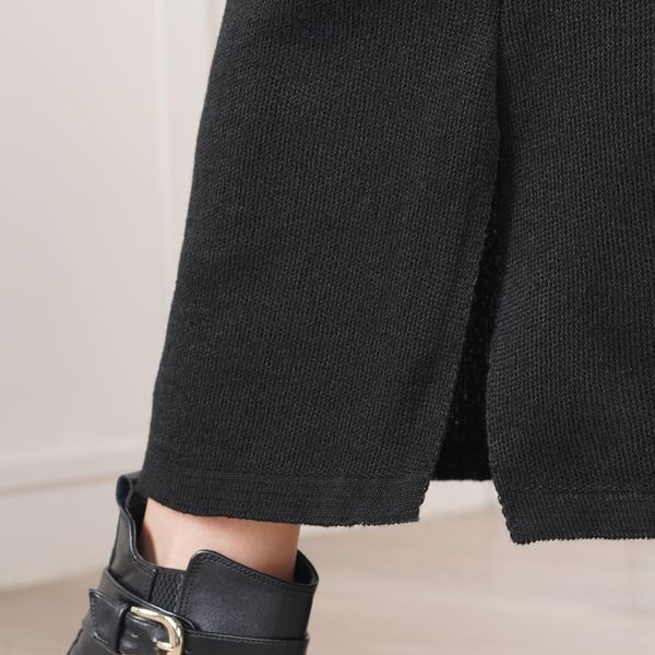 ست بافت مشکی ژرفین پاد