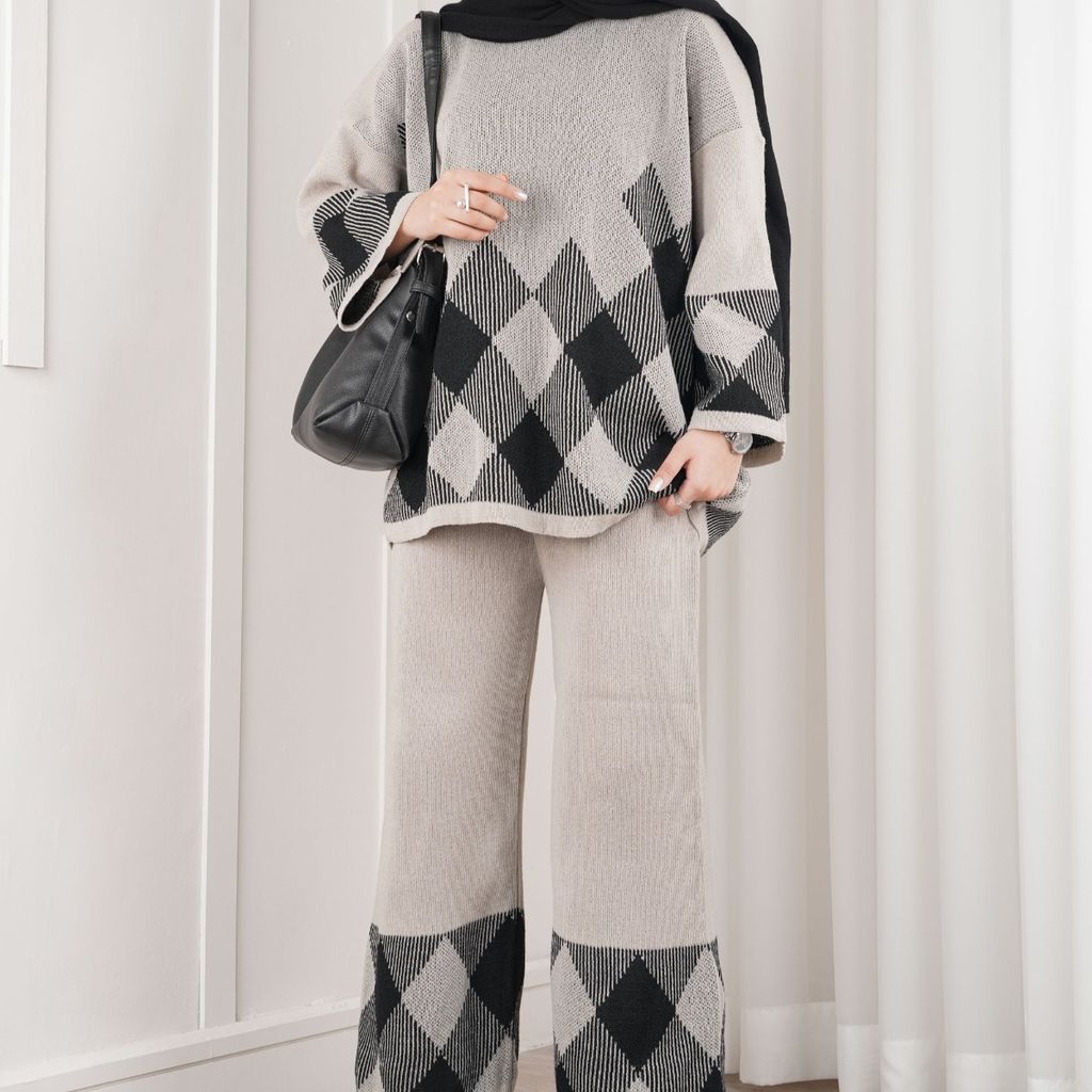 فروش اینترنتی ست بافت لوزی زیلان پاد