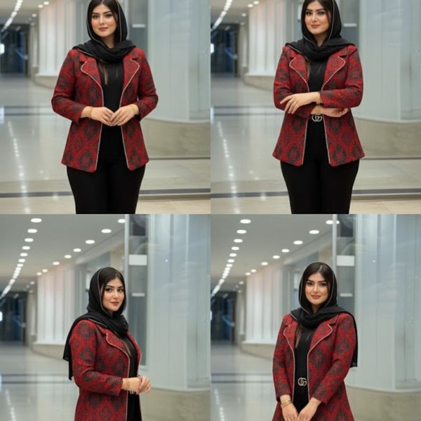 کت تک زنانه یلدایی مدل شقایق