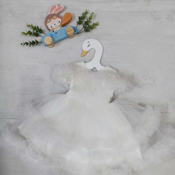 پیراهن مجلسی نوزادی لباس عروس پرنسسی اسپانیایی