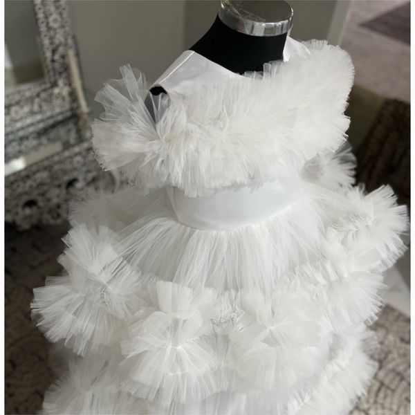 پیراهن مجلسی نوزادی لباس عروس پرنسسی اسپانیایی