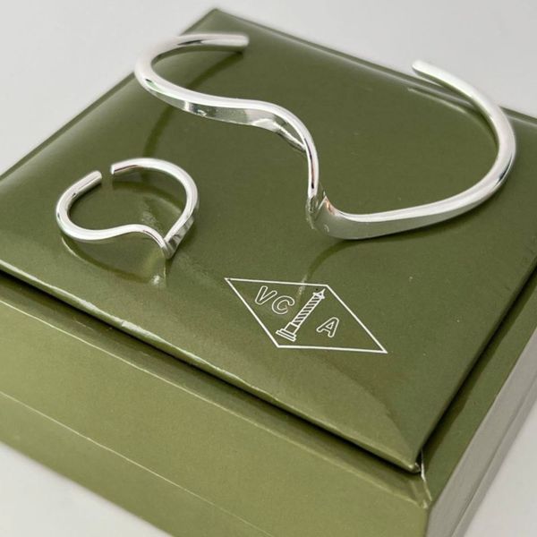 ست بنگل و انگشتر موج هانا