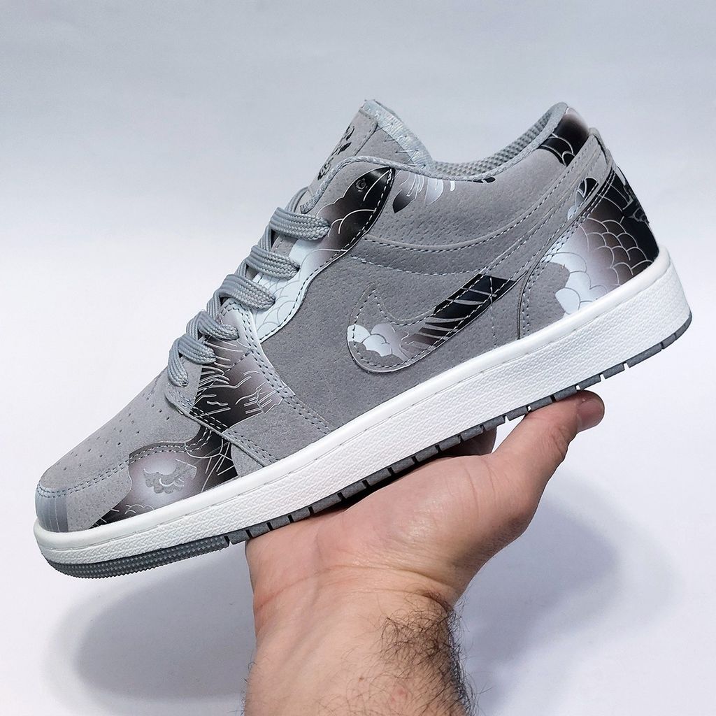 قیمت کتونی ترند نایک دراگون چاپی طرح جدید طوسی Nike Dragon