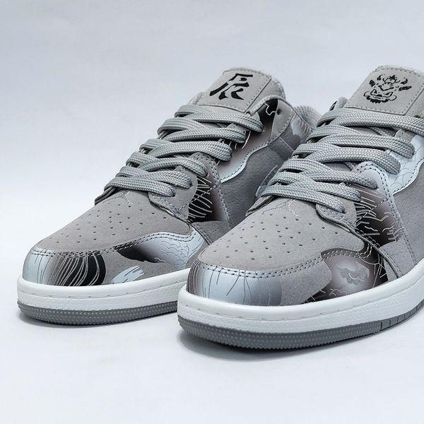 کتونی ترند نایک دراگون چاپی طرح جدید طوسی Nike Dragon