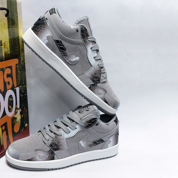 کتونی ترند نایک دراگون چاپی طرح جدید طوسی Nike Dragon