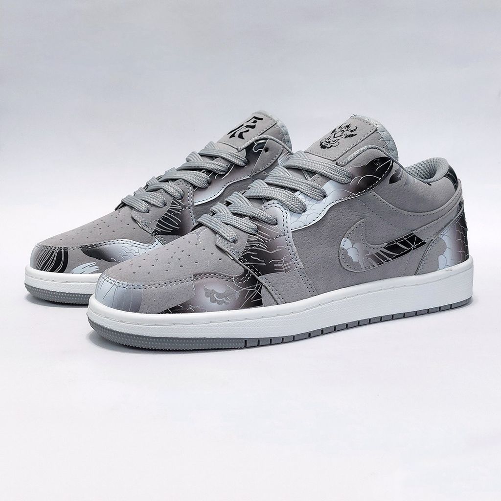 مشخصات کتونی ترند نایک دراگون چاپی طرح جدید طوسی Nike Dragon