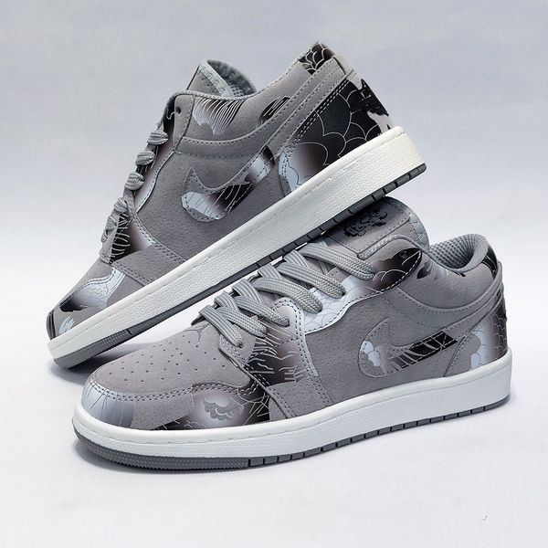 کتونی ترند نایک دراگون چاپی طرح جدید طوسی Nike Dragon