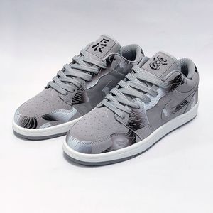 خرید اینترنتی کتونی ترند نایک دراگون چاپی طرح جدید طوسی Nike Dragon