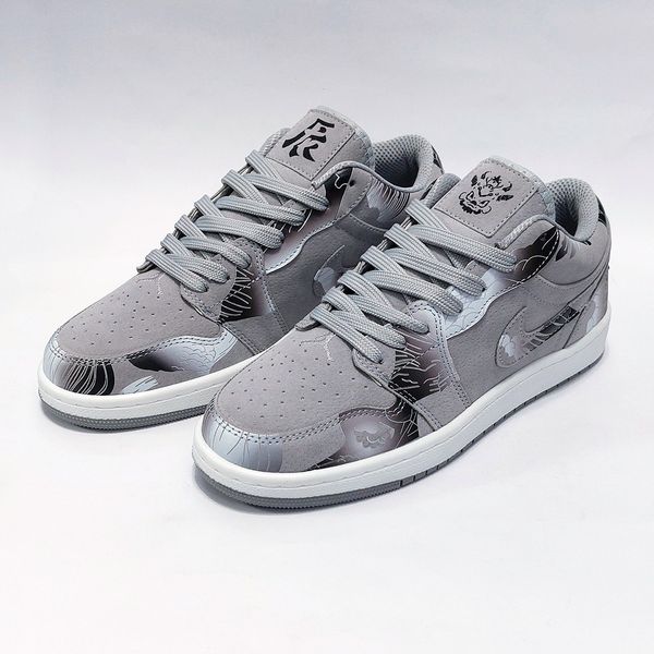 کتونی ترند نایک دراگون چاپی طرح جدید طوسی Nike Dragon