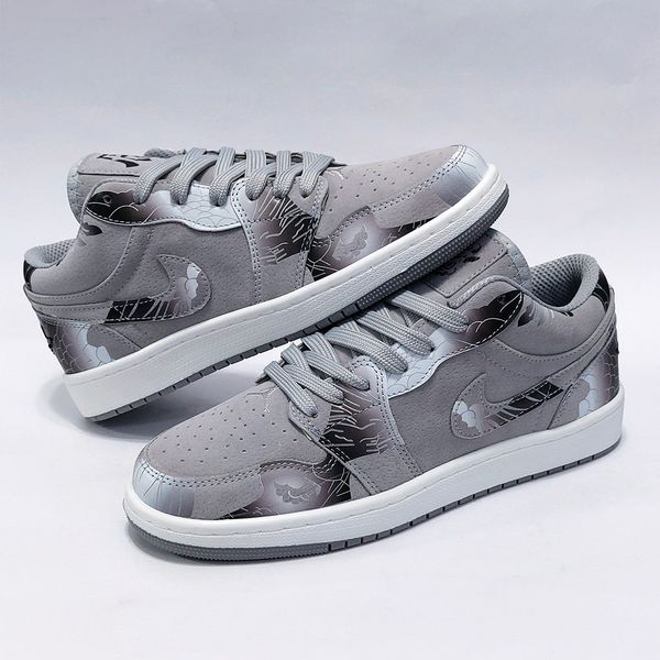 کتونی ترند نایک دراگون چاپی طرح جدید طوسی Nike Dragon