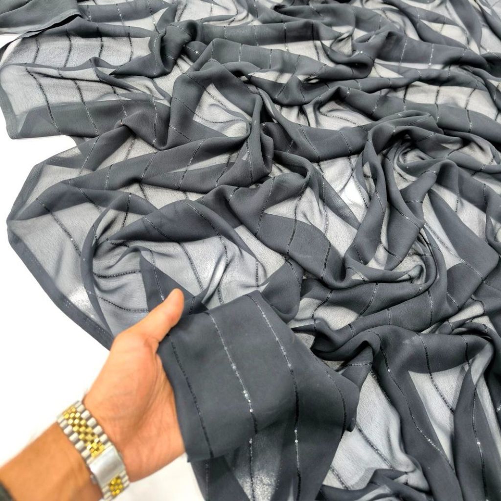 خرید انلاین پارچه پولک لاینی ساده4