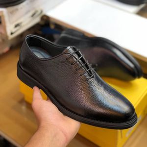 فروش اینترنتی کفش چرم مجلسی مردانه بندی مدل مالکوم مشکی