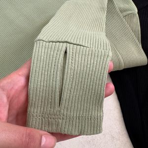 مشخصات بلوز یقه اسکی کبریتی پنبه 100