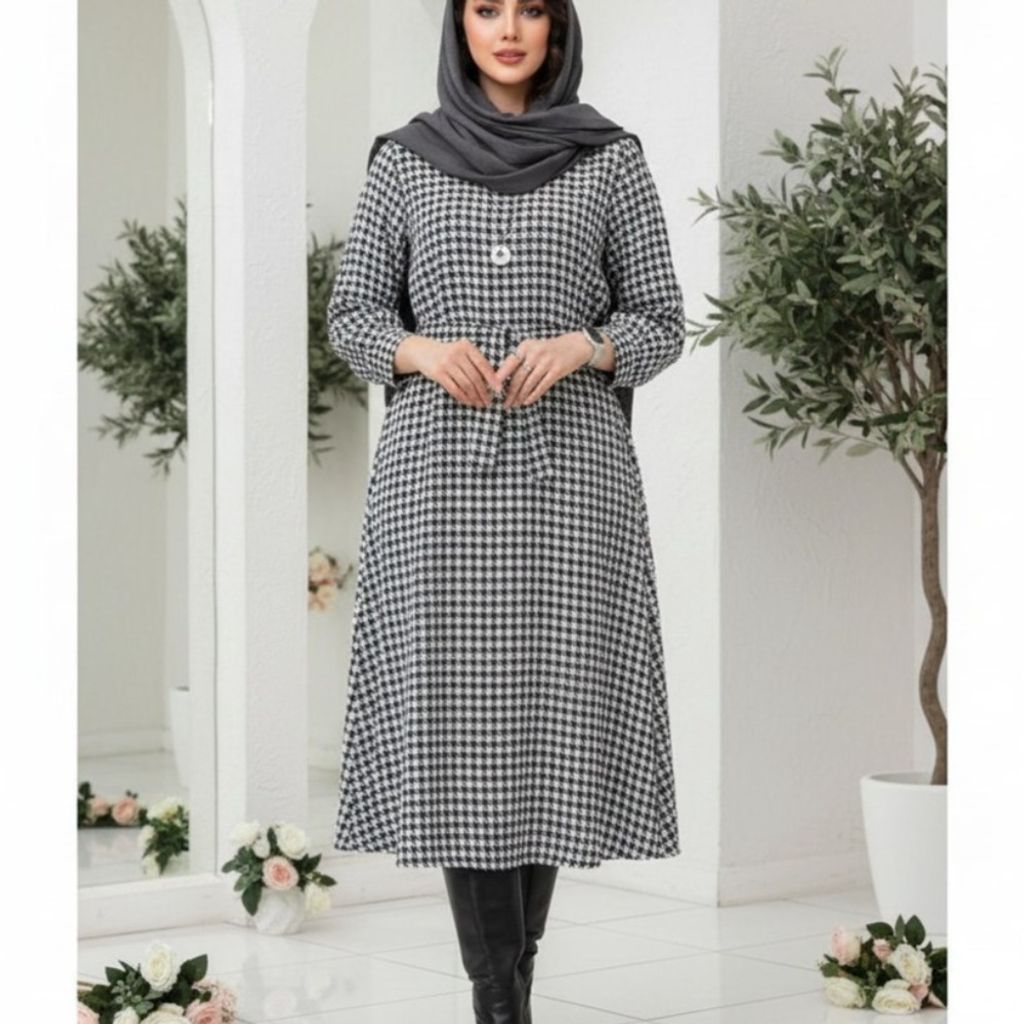 خرید آنلاین کفتان جلو بسته صنوبر