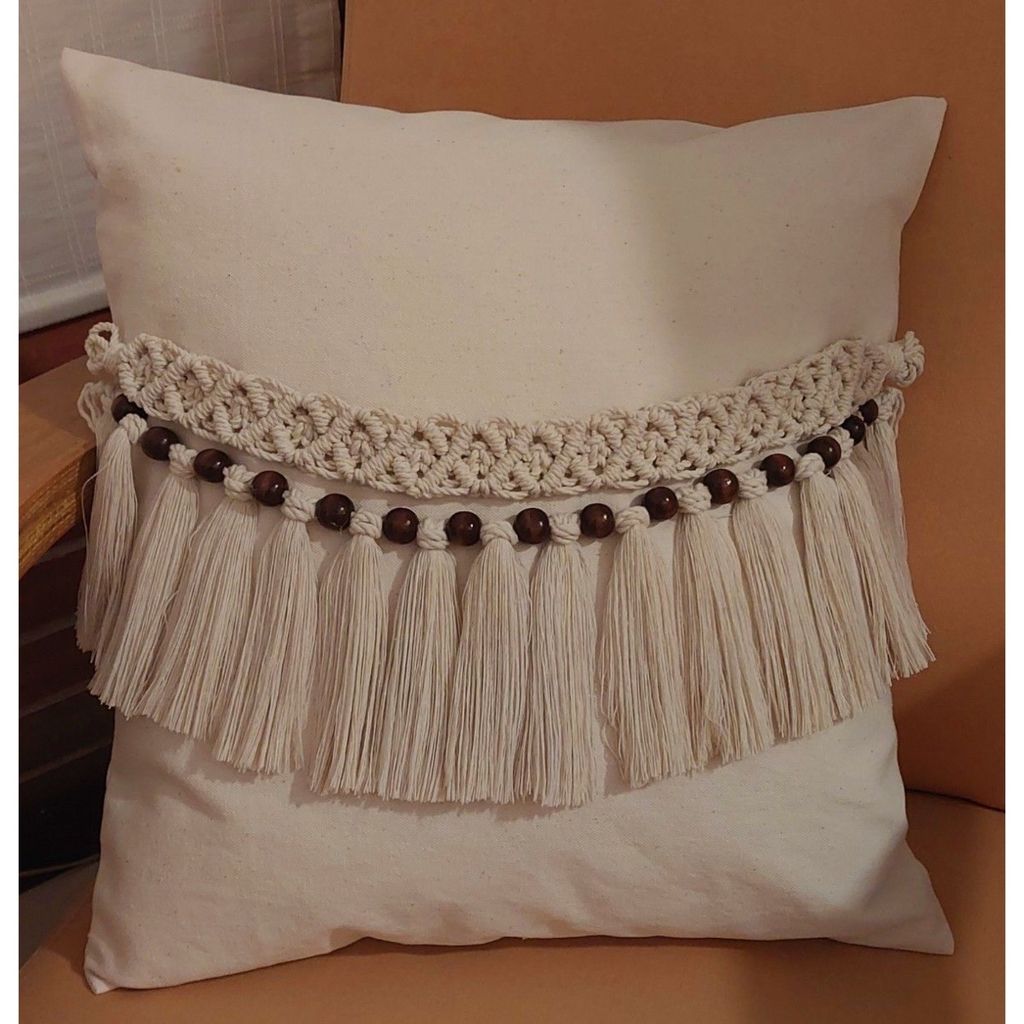 مشخصات کاور‌کوسن مکرومه مدل شاپرک