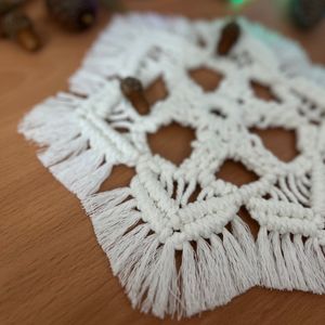 قیمت برف مکرومه دکوری و مناسب دیزاین دیوار و پرده