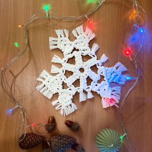 فروش اینترنتی برف مکرومه دکوری و مناسب دیزاین دیوار و پرده