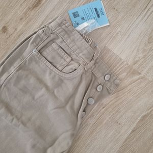 مشخصات شلوار کتان زنانه مام فیت رنگی قد 90 در سایزهای مختلف