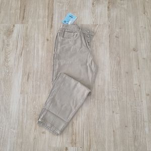 قیمت ارزان شلوار کتان زنانه مام فیت رنگی قد 90 در سایزهای مختلف