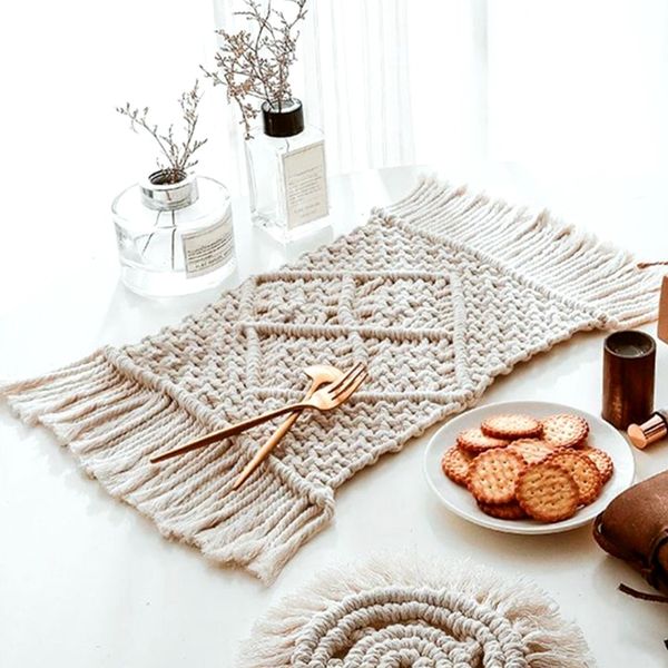 رانر مکرومه بافی مینیمال