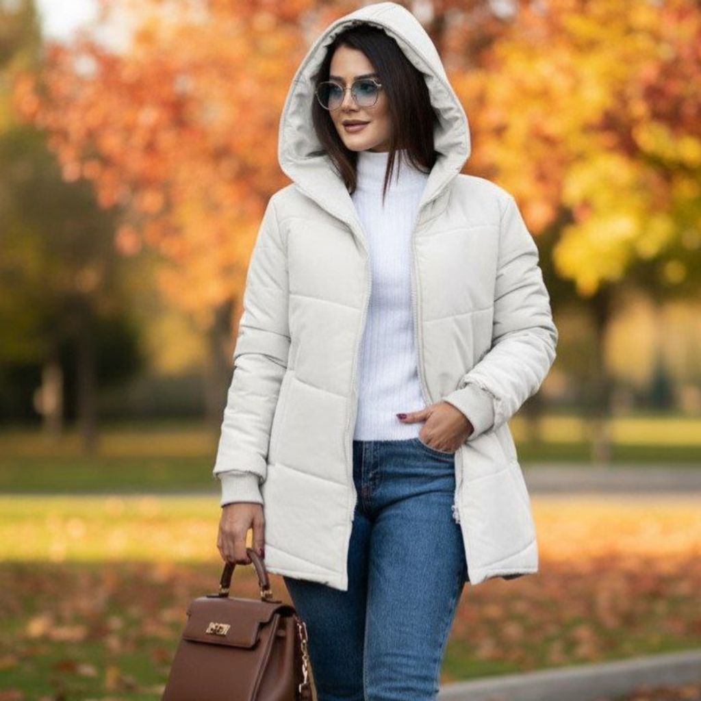 خرید آنلاین کاپشن زنانه مدل نلین