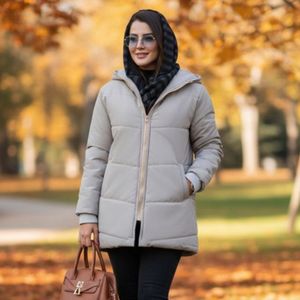 کاپشن زنانه مدل نلین