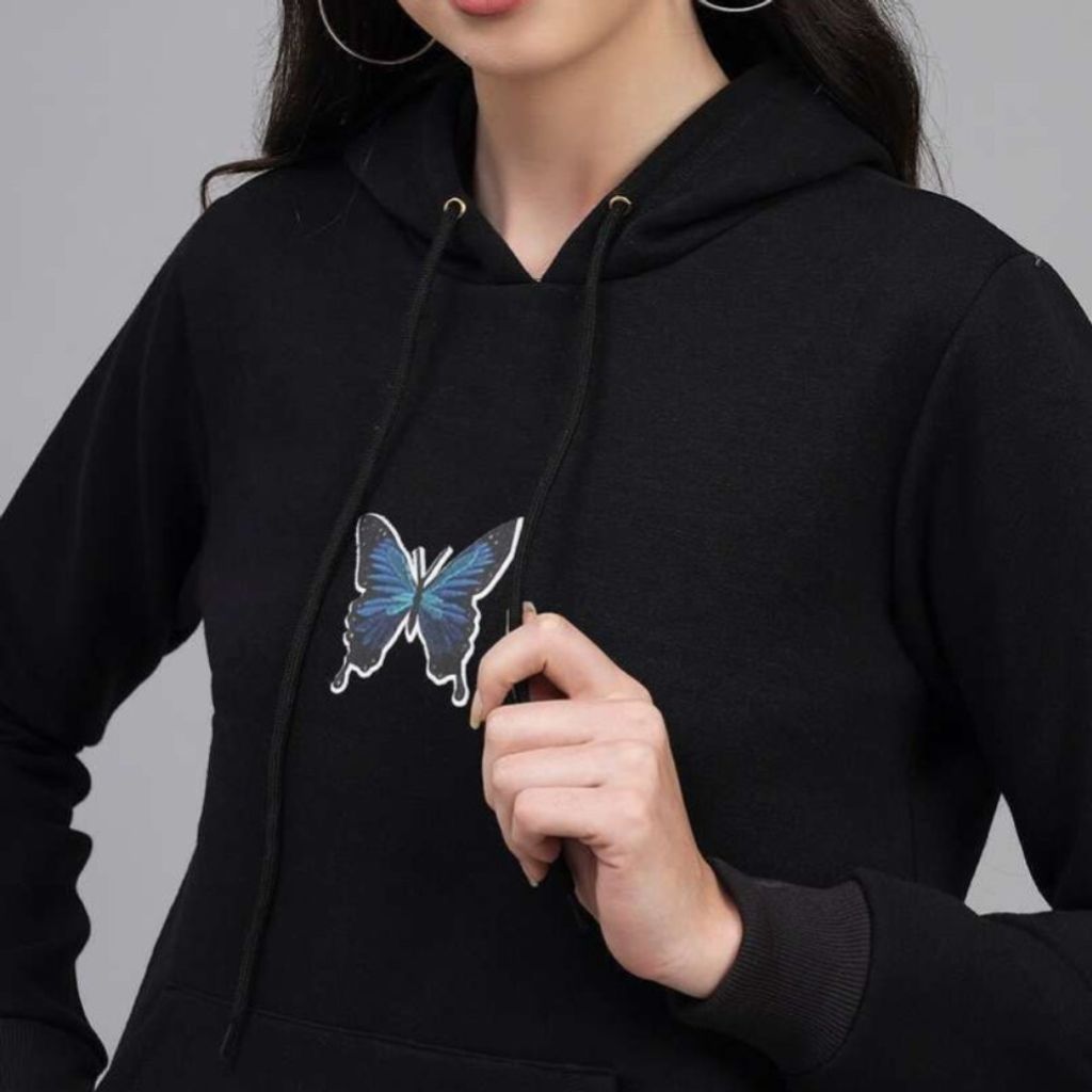 مشخصات هودی شاپرک ضخیم کرکی