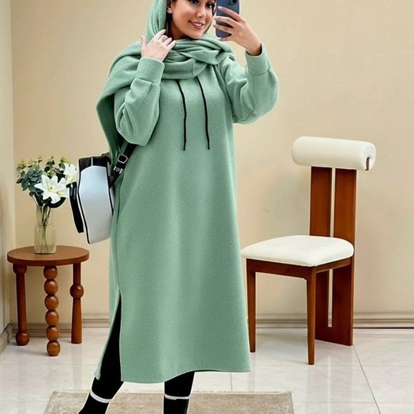 هودی بلند پنبه