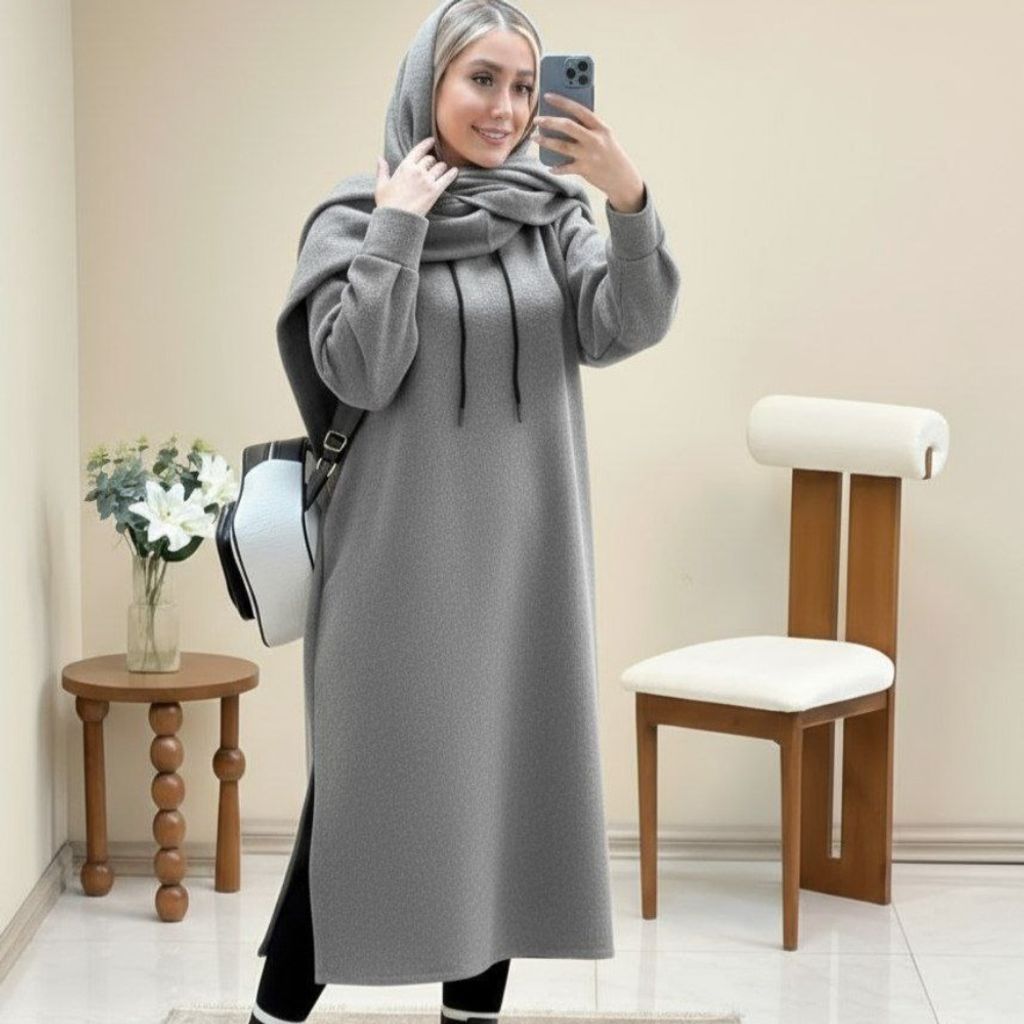 مشخصات هودی بلند پنبه