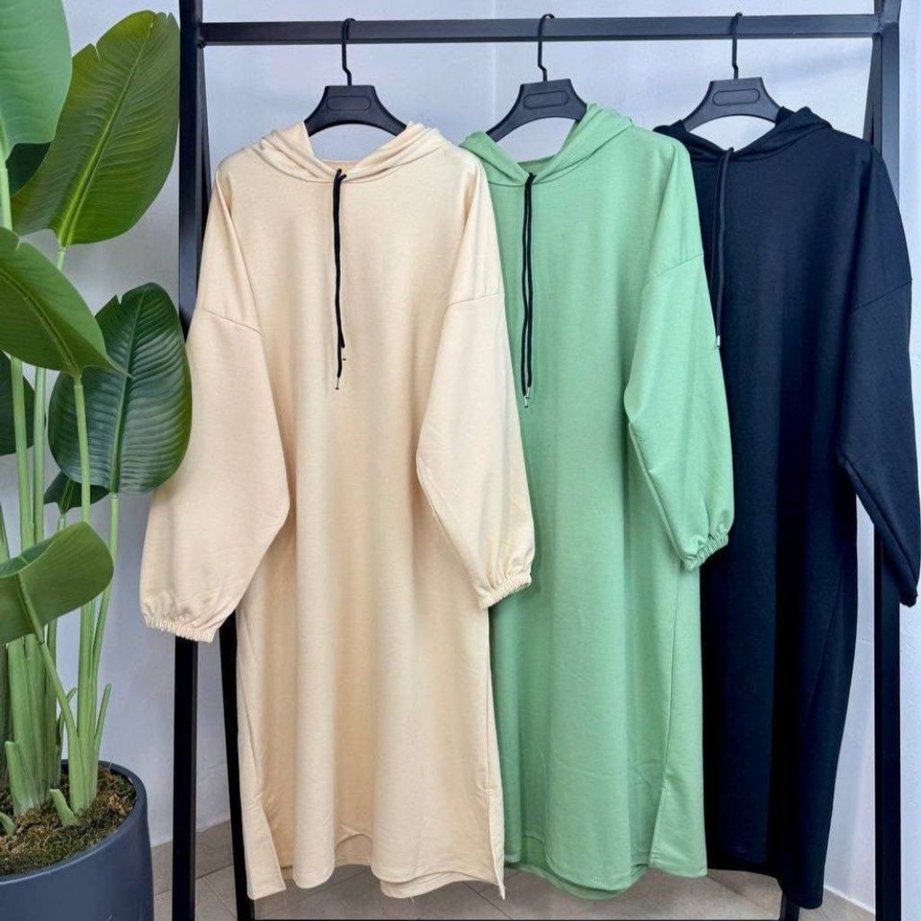 فروش اینترنتی هودی بلند پنبه