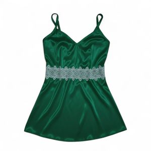 لباس خواب ساتن ابریشم زنانه مدل نازگل کد 01