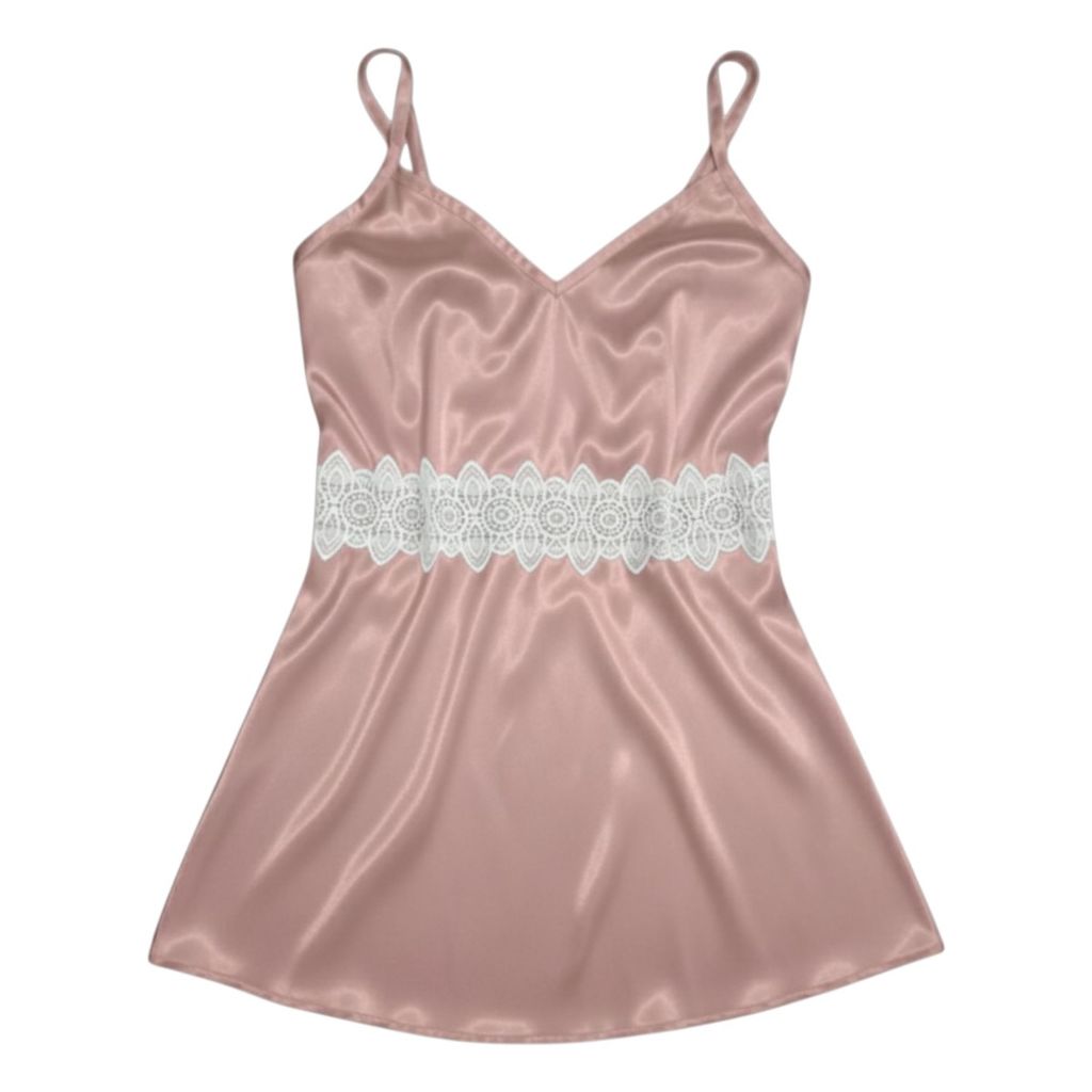 مشخصات لباس خواب ساتن ابریشم زنانه مدل نازگل کد 02